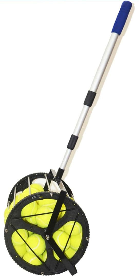 SLINX テニスボールカゴ 集球器 ボール拾いカゴ ボール回収器