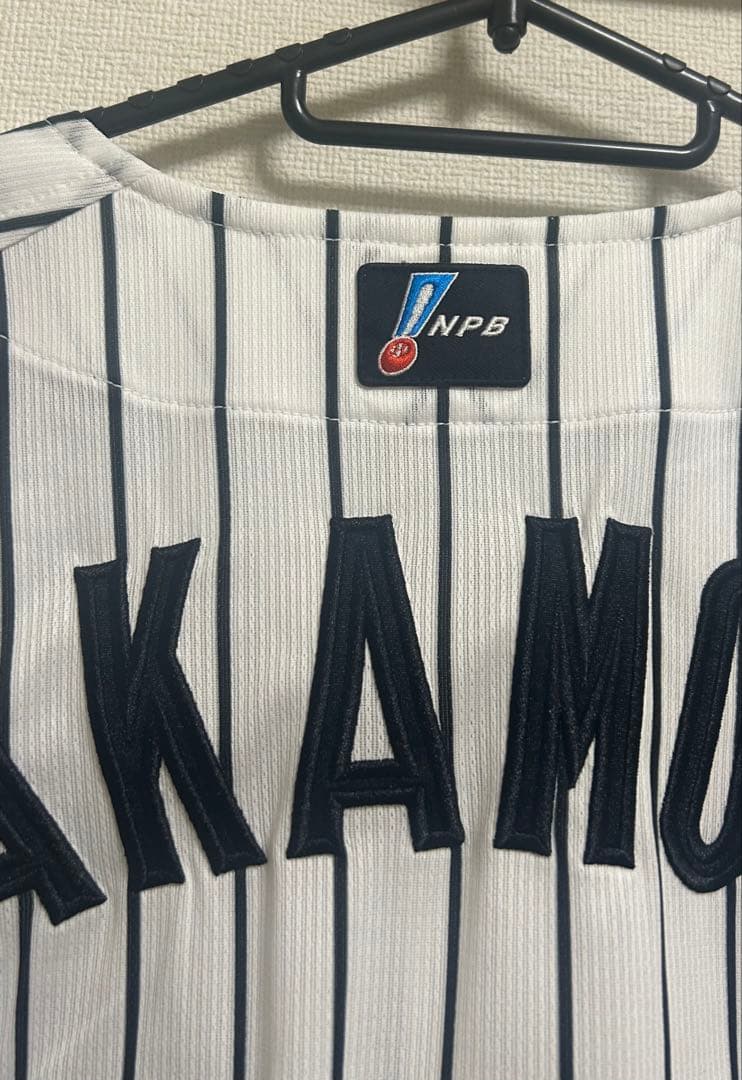 【支給タグ有】阪神 ホームユニフォーム 坂本誠志郎 直筆サイン NPB 2025