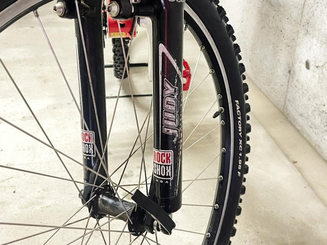 ば*す様 GT XCR 4000 i-drive サスペンションMTB★赤白