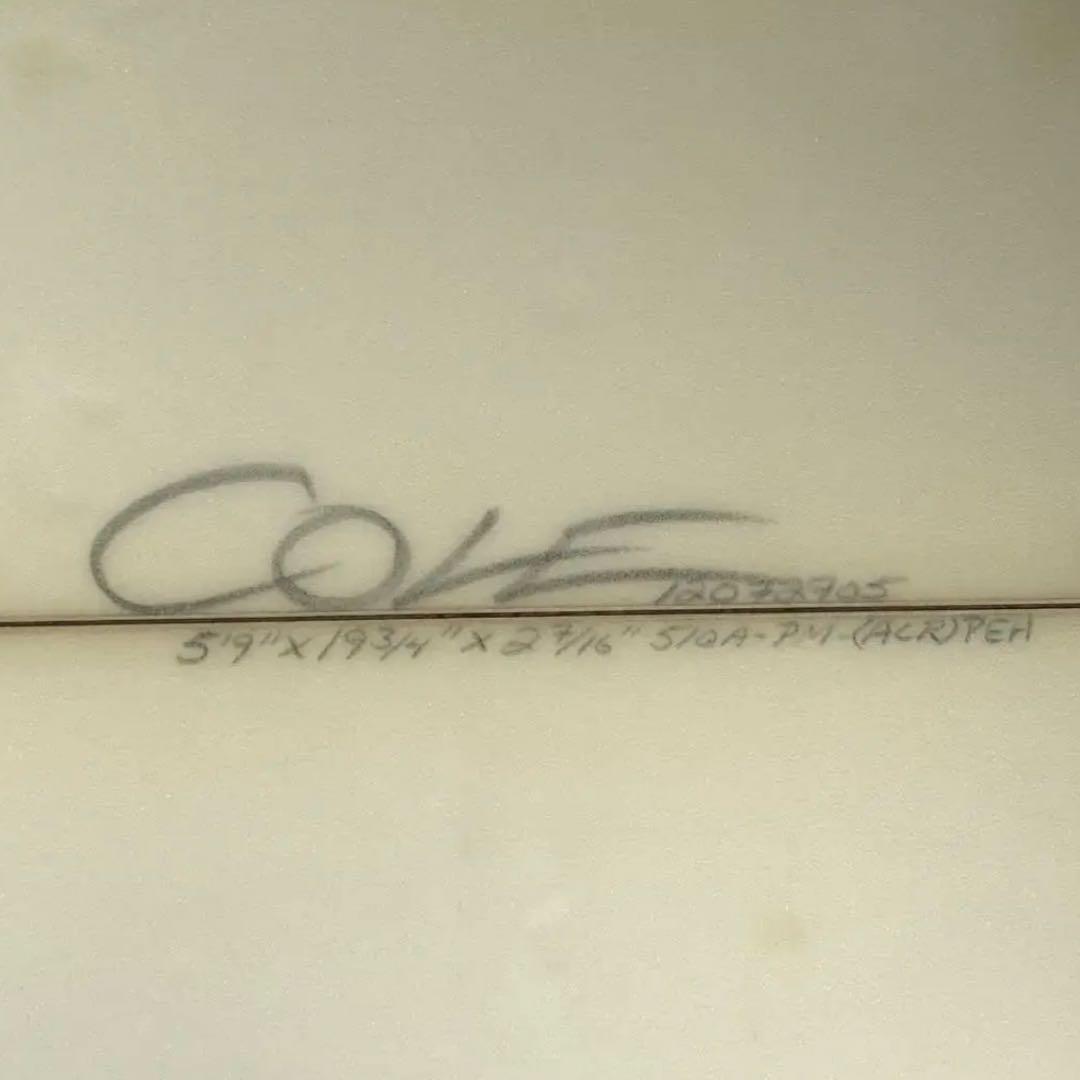 COLE 『Praying Mantis』ショートボード・フィン・ケースセット