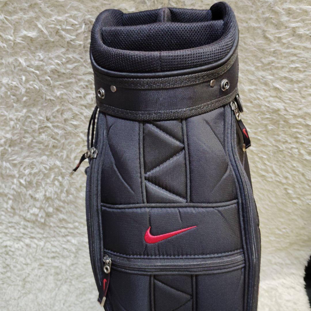 【良品】ナイキ キャディバッグ NIKE ゴルフバッグ カバー付 ナイキゴルフ