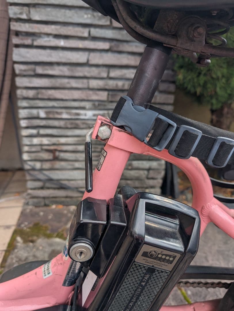 新生活応援値下中◎予備バッテリー付き【ジャンク品】子供乗せ電動自転車