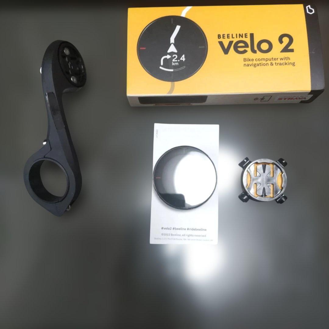 Beeline velo2 アウトフロントマウント付き