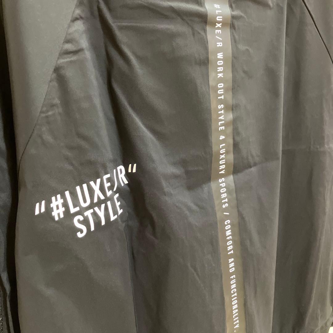 LUXE/R GOLF ストレッチ布帛長袖トレーナー
