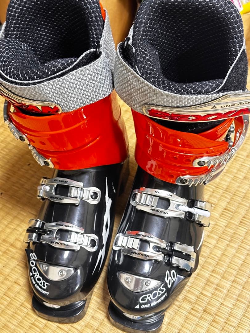 REXXAM スキーブーツ　CROSS8.0 スキーブーツ25㎝モーグルXX