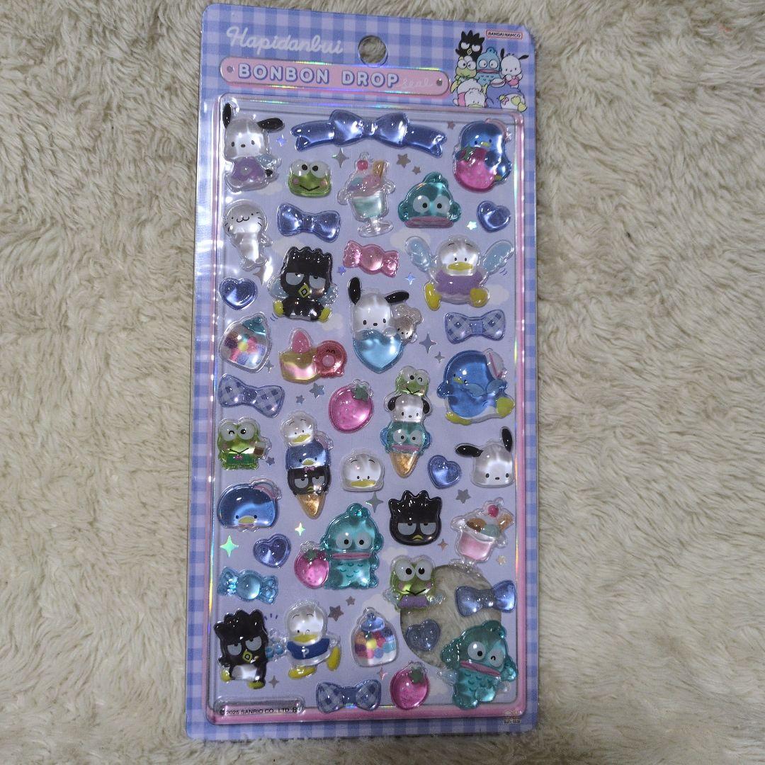 ボンボンドロップシール　サンリオ第2弾　6枚　正規品