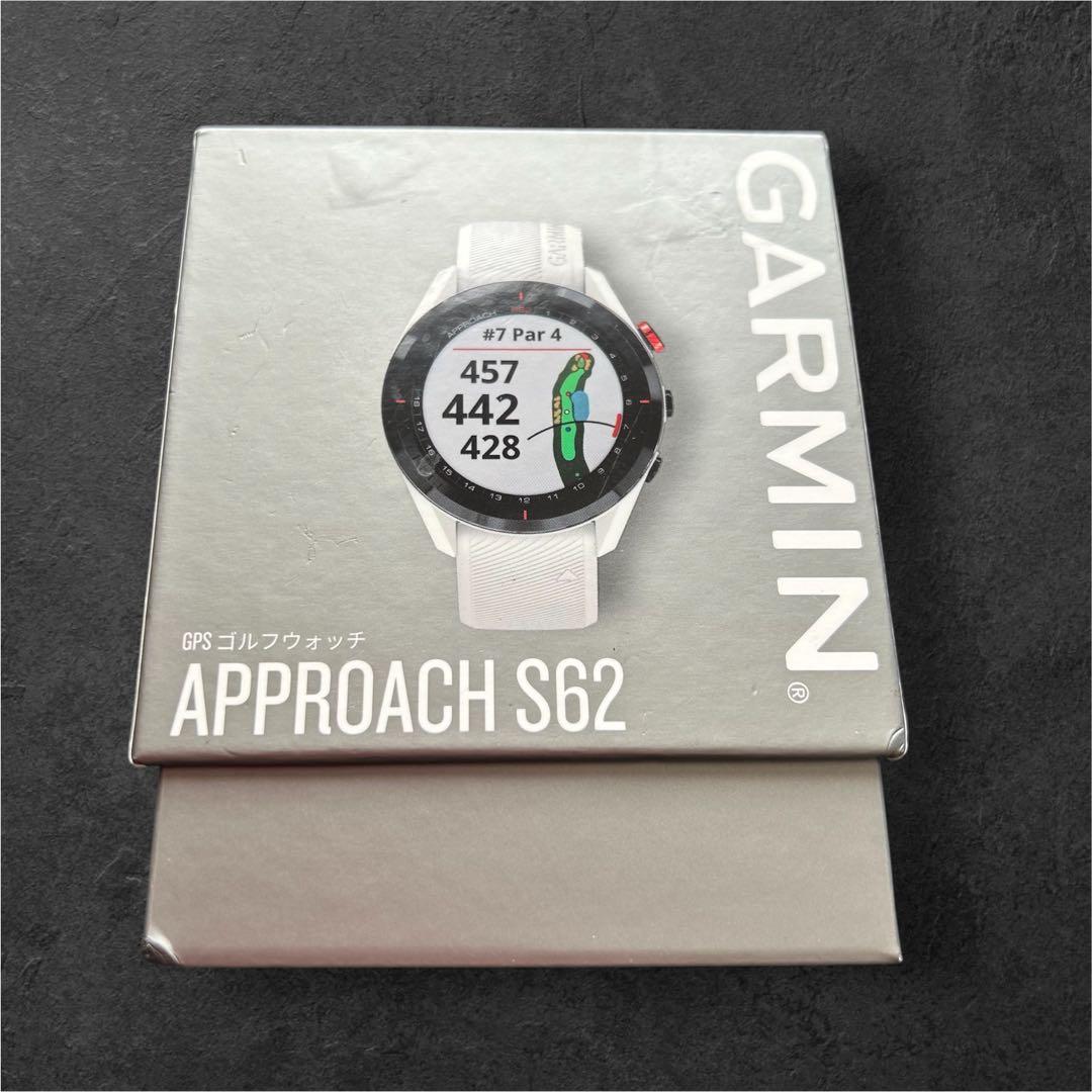 Garmin ガーミン Approach S62 ホワイト GPSゴルフウォッチ