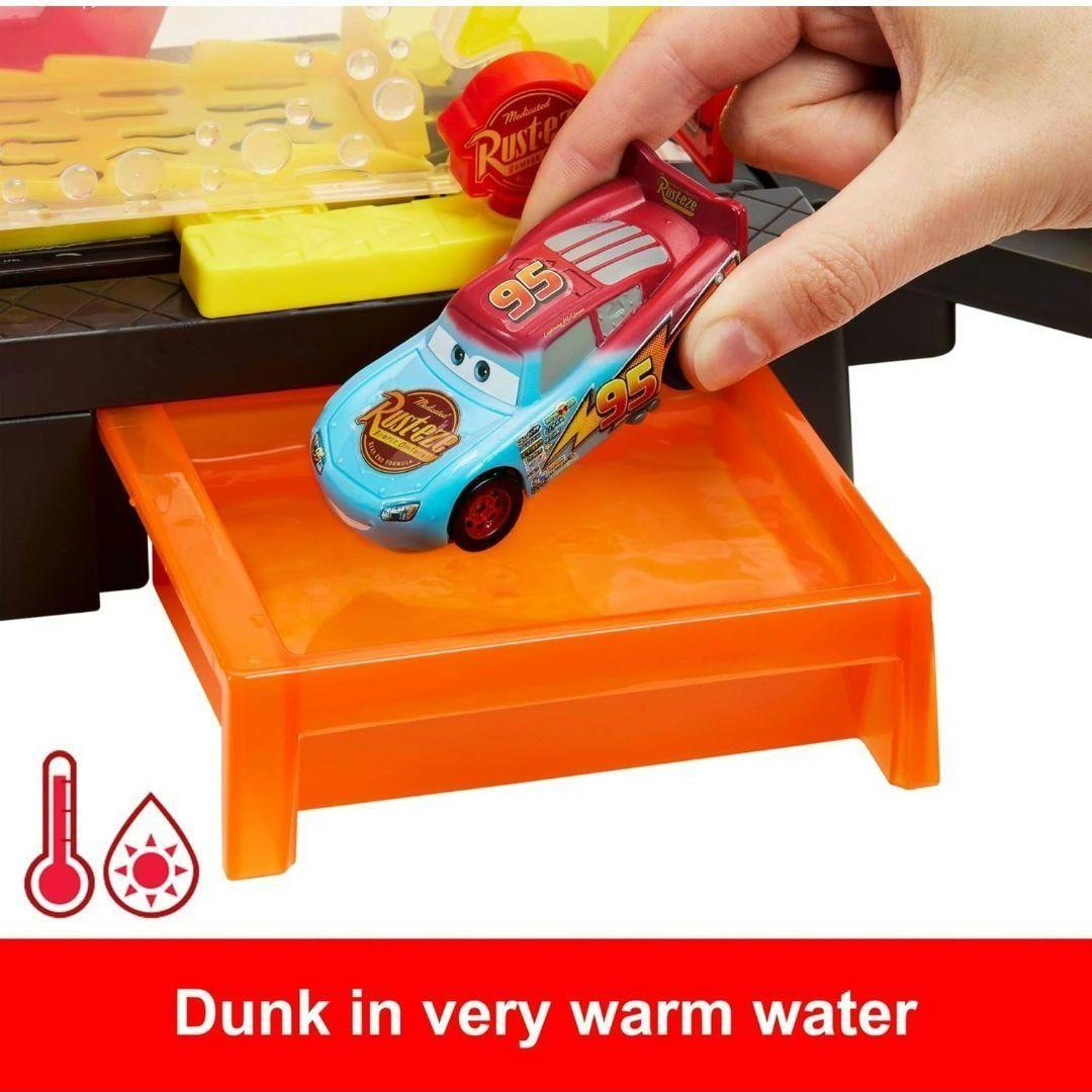 カーズ マテル CAR WASH カラーチェンジャー　マックイーンミニカー