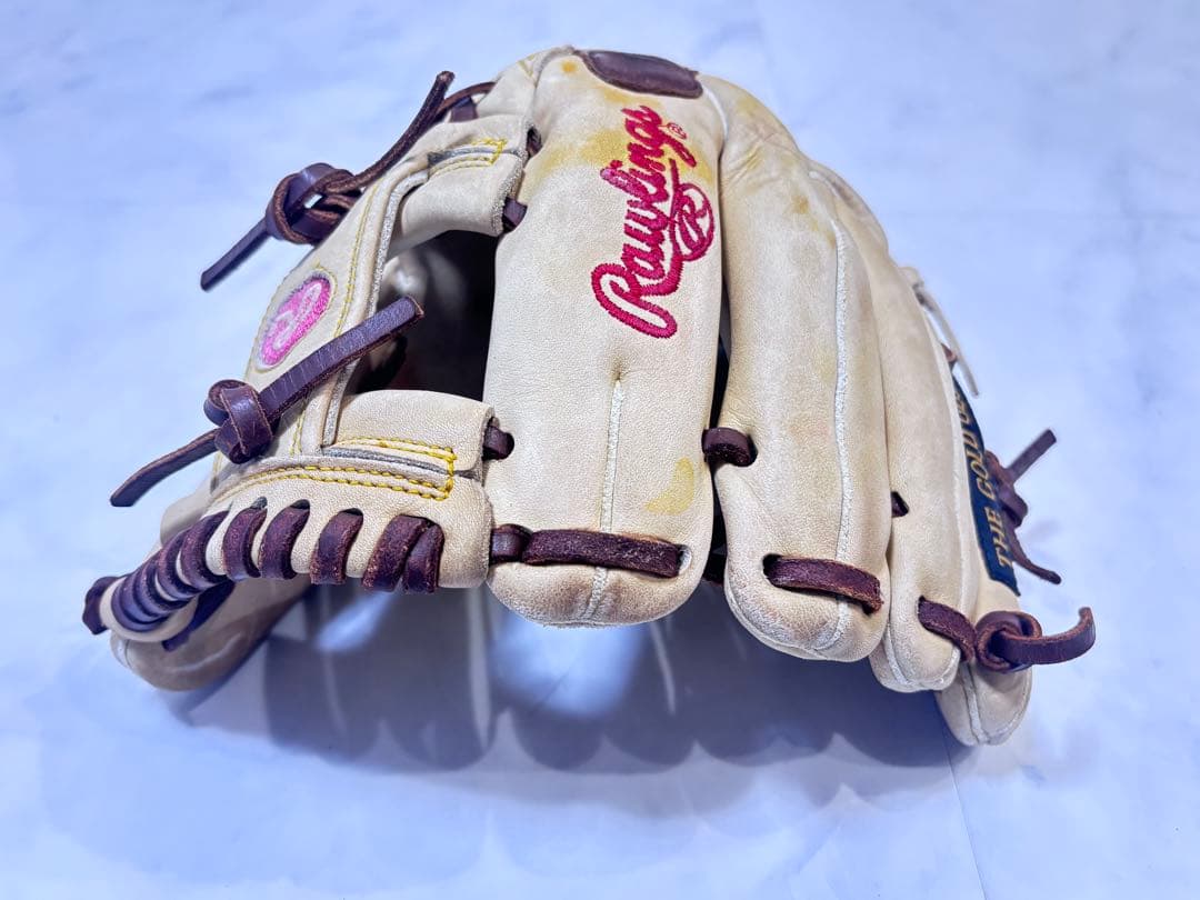 【良好】ローリングス 軟式 内野手用グローブ 大人用　11 3/4インチ