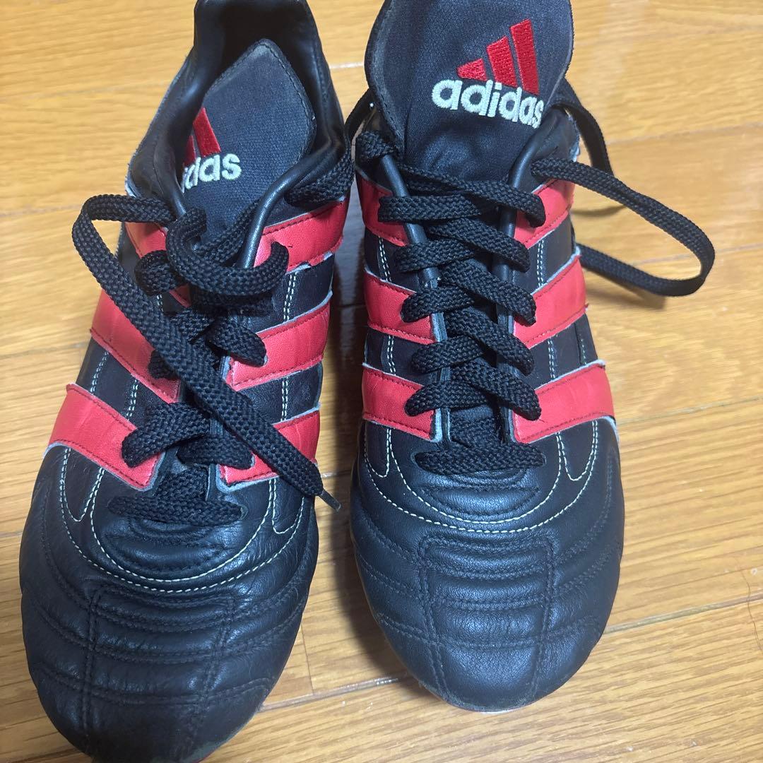 [激レア]adidas サルディーナ　サッカーシューズ 黒/赤