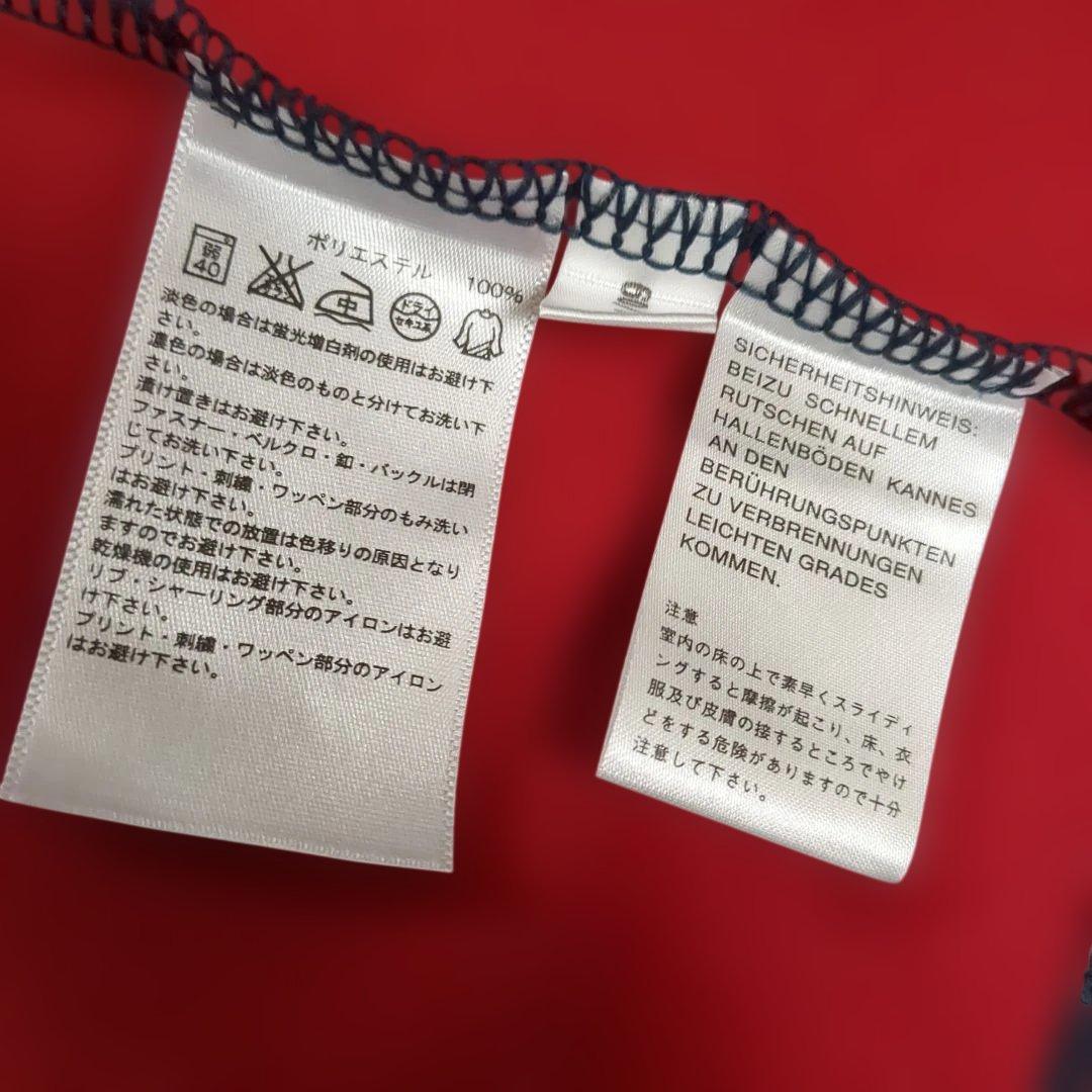 adidas ネイビー/レッド ジャージ/ハーフパンツセット XL 未使用近い！