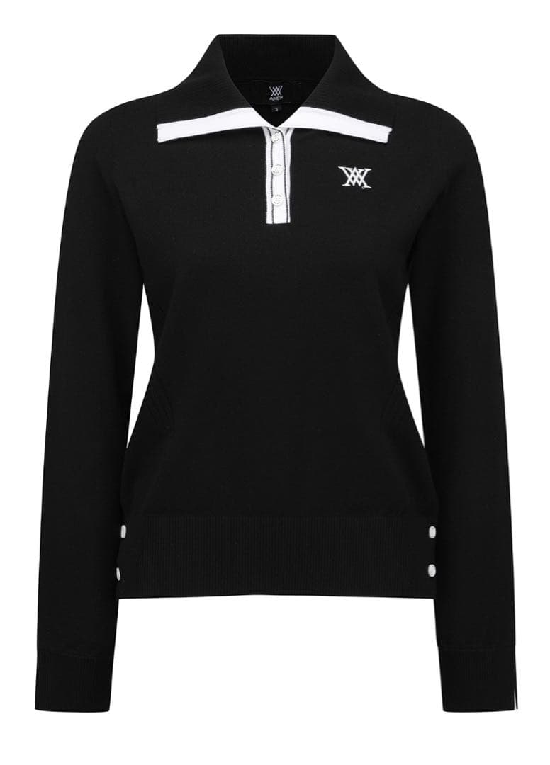 ☆ANEW GOLF☆アニューゴルフ韓国　SP COLLAR POINT ニット