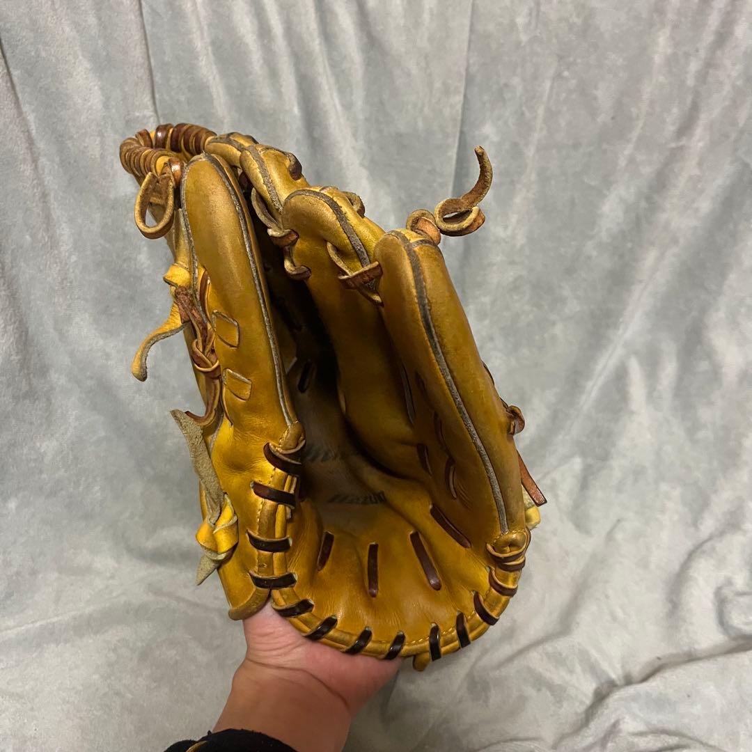 Mizuno Pro 硬式投手用グラブ　旧タグラベル