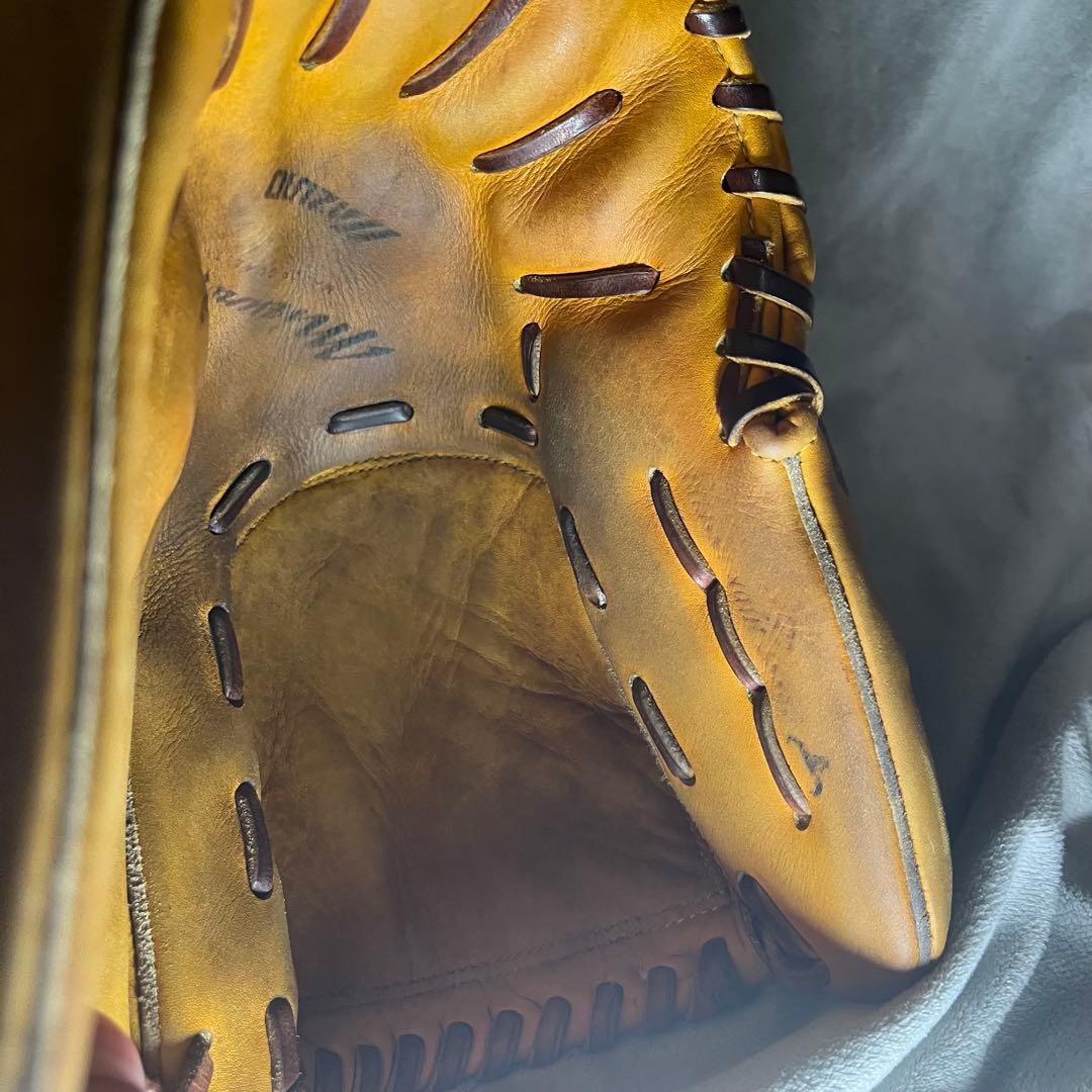 Mizuno Pro 硬式投手用グラブ　旧タグラベル