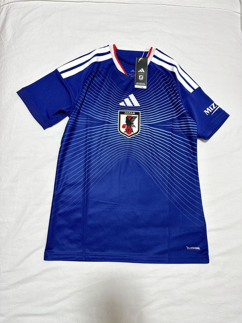【新品】サッカー 日本代表 ユニフォーム みずほ銀行 Mサイズ