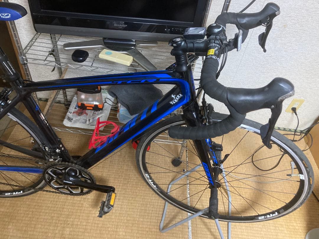 Giant TCR ロードバイク ブラック/ブルー