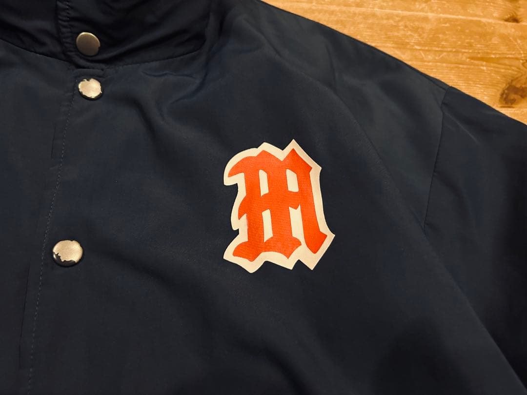 スタジャン 古着 90s Mets メッツ XL ネイビー 美品 ジャケット 紺