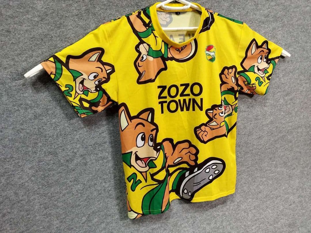 ジェフユナイテッド市原・千葉 ZOZOTOWN サッカー 半袖 マスコット柄