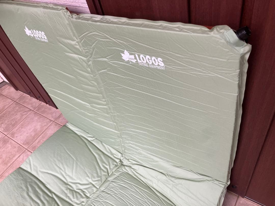LOGOS ロゴス キャンプ用 ◉ダブルサイズ ルームフロアマット 収納袋付