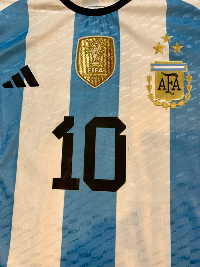 アルゼンチン代表2022年ワールドカップ優勝ユニフォームMessi #10