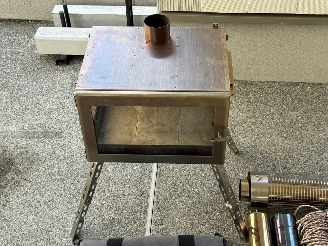 じゃり) Mt.SUMI　アウトドア薪ストーブ オーラ3 ステンレス