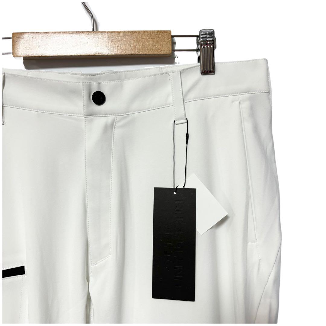 新品 ラッセルノ ゴルフ スキニー ロングパンツ ホワイト 2XL 7