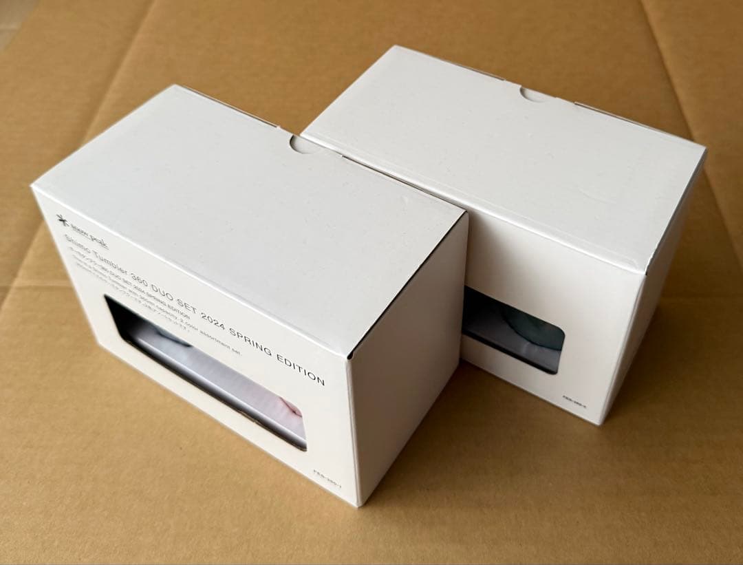 新品/未開封品　スノーピーク　サーモタンブラー 360 DUO SET