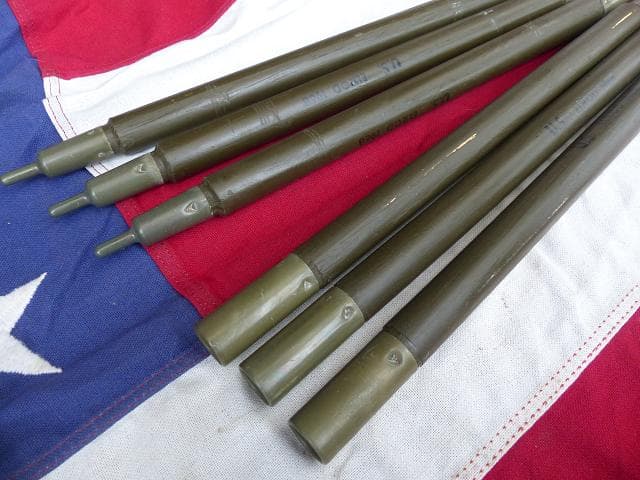 1968” 米軍実物 ナム戦 デッド!　テントポール　6本セット 軍幕 278