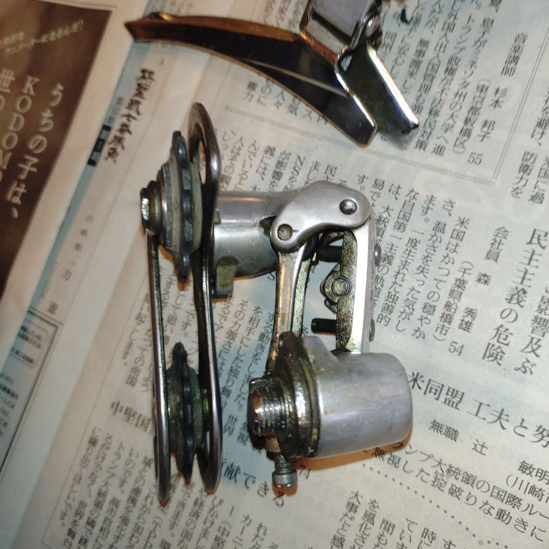 サンツアー　SUNTOUR α-5000 フロントディレイラー　リアディレイラー