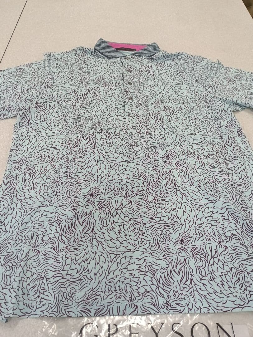 GREYSON グレイソン Den of thieves polo 表記M