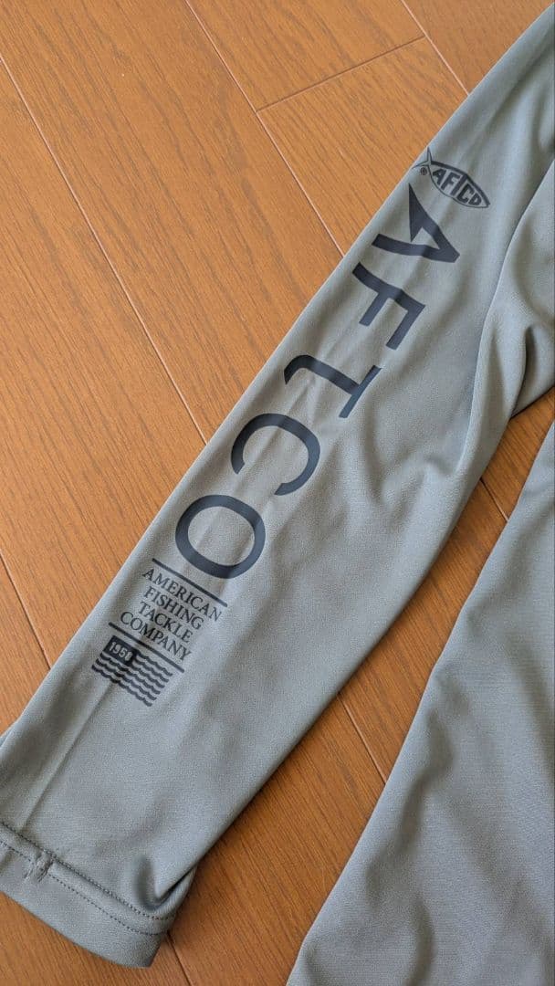 AFTCO jason christie hooded M アフコ グレー
