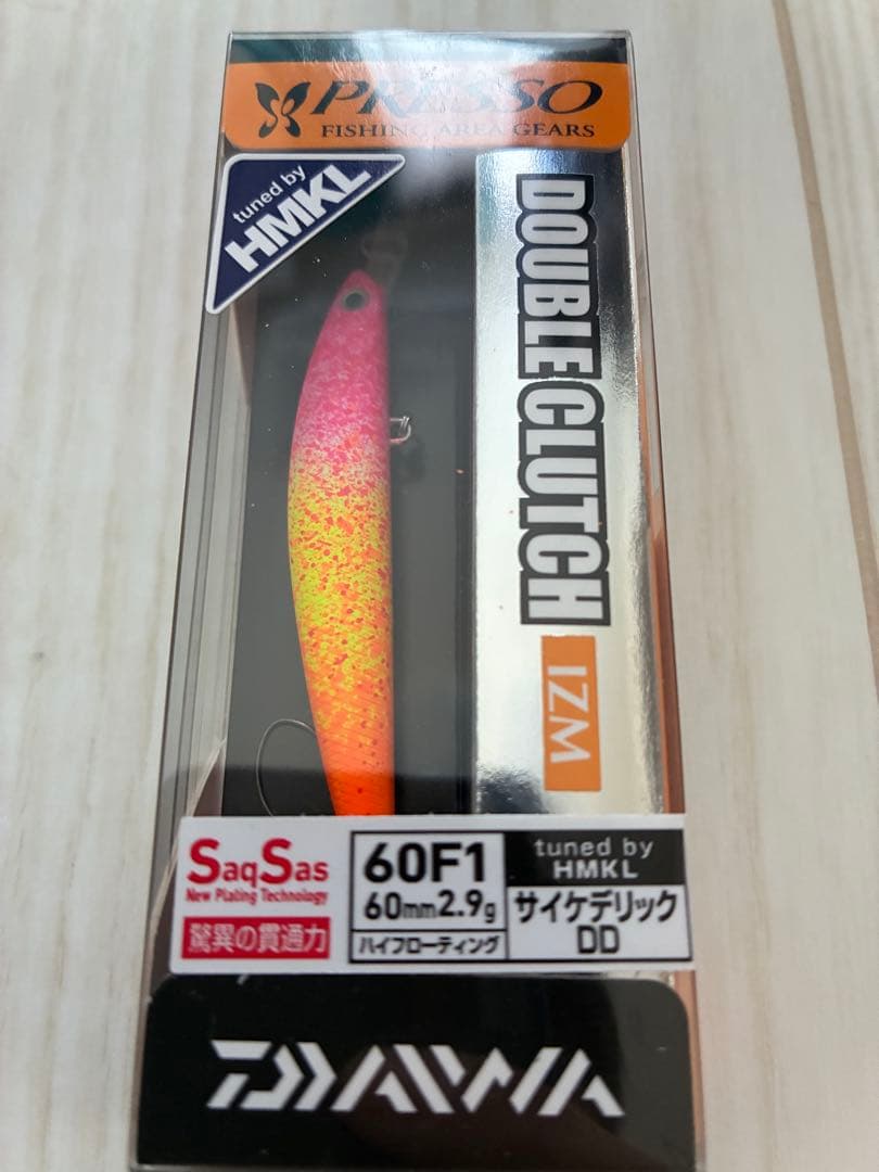 ダブルクラッチ60F1 サイケデリックDD キヌガワBスポット　新品未使用