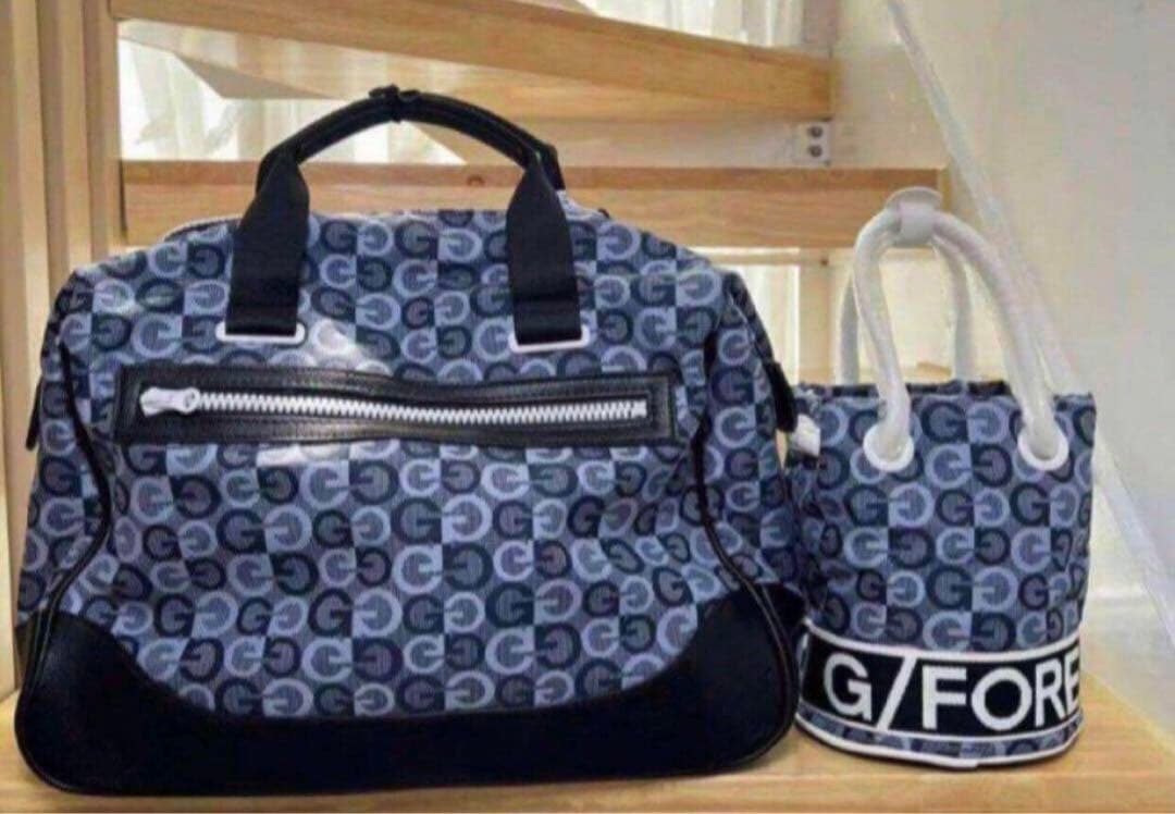 ジーフォア G/FORE ボストンバッグ&ハンドバッグ 2点セット
