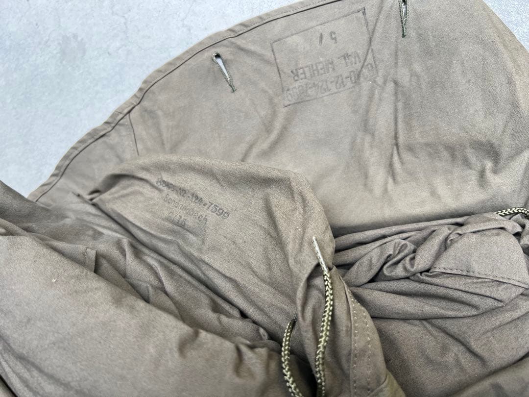 70s 西ドイツ軍幕 パップテント シェルターハーフ キャンプ ポンチョ 実物