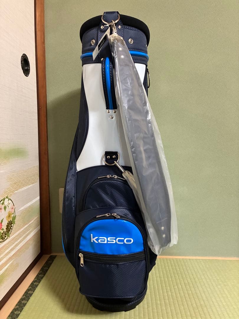 （新品未使用）ゴルフバッグ kasco 8.5型3.1kg フード47インチ対応