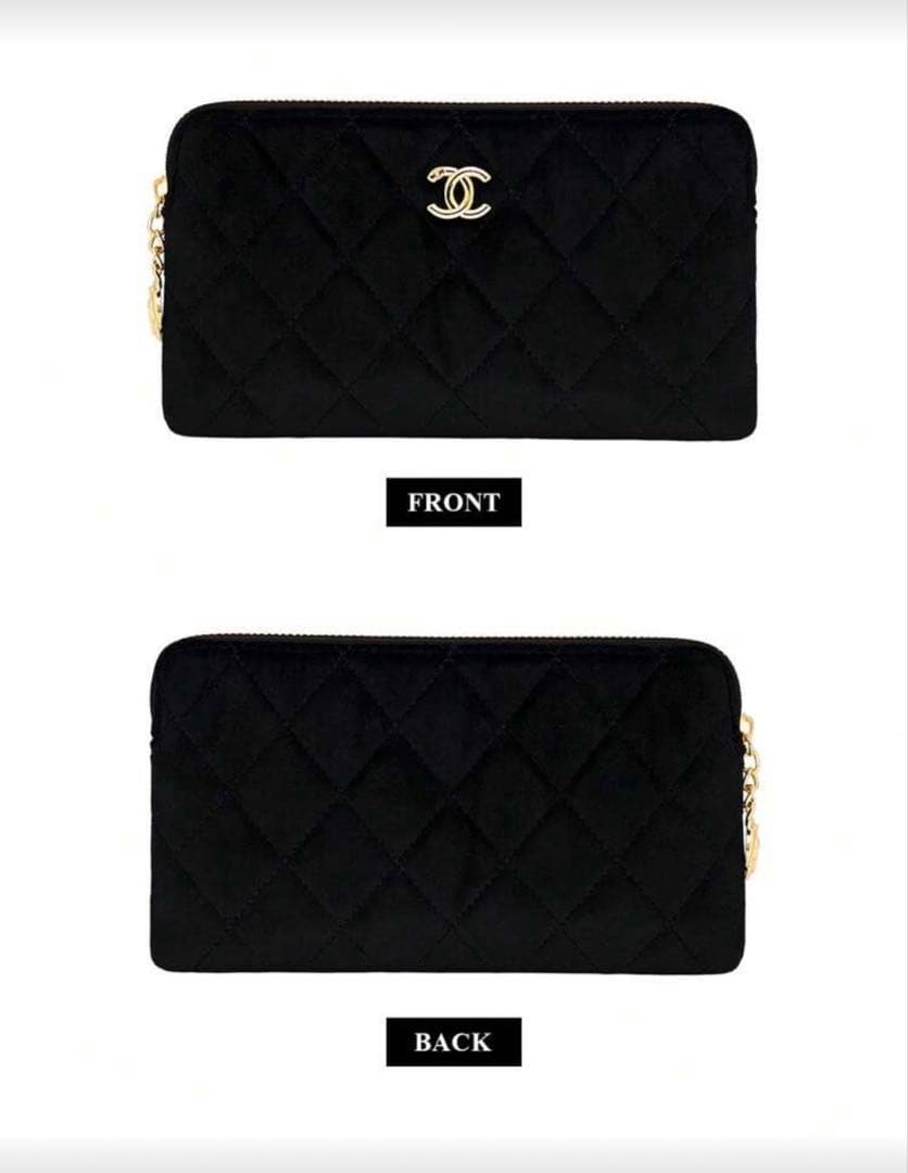 u*o様 CHANEL ベルベット クラッチ