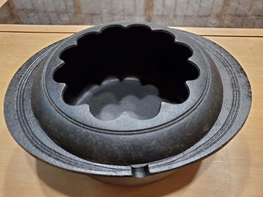 そして値引き　南部鉄器　天ぷら、フォンデュ兼用小鍋