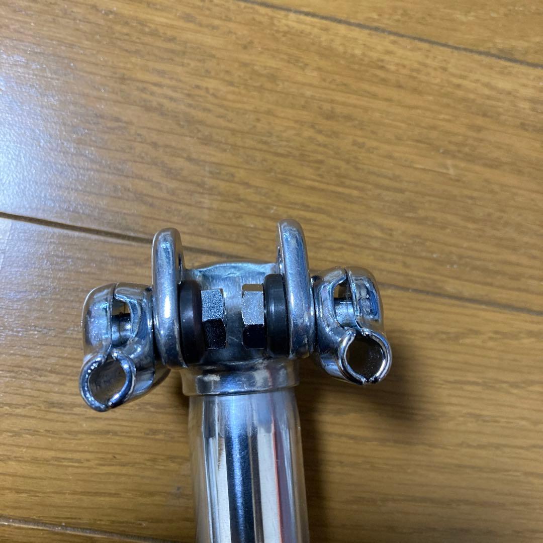 ビンテージ　サンプレックス　バッチ付　シートピラー