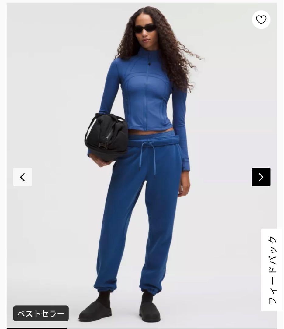 Lululemon define クロップジャケット リブNulu