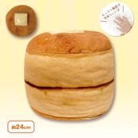 【7個セット】 超BIGリアルプリントパンクッション パンケーキ 食パントースト