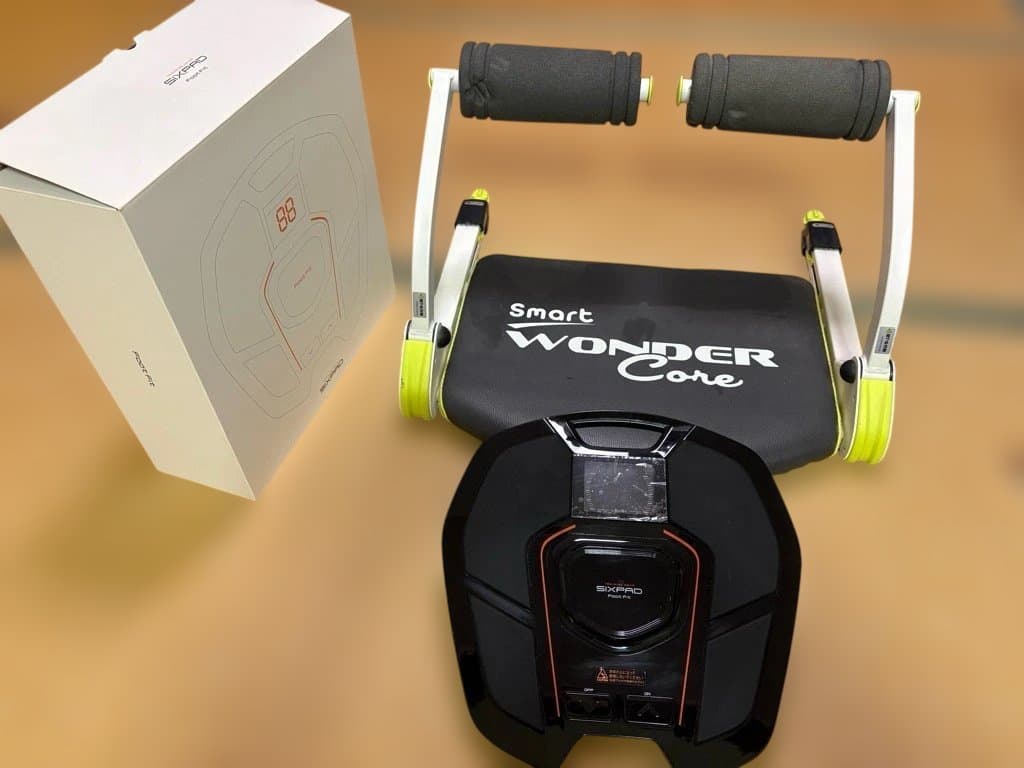 SIXPAD Foot Fit　 腹筋ワンダーコア　セット 中古