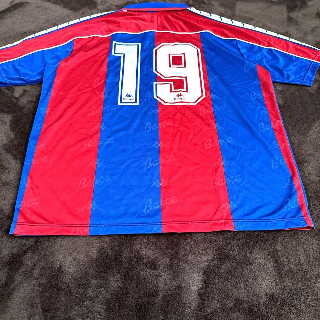 希少 国産品 Kappa 92-95 FCバルセロナ ユニフォーム 19 古着