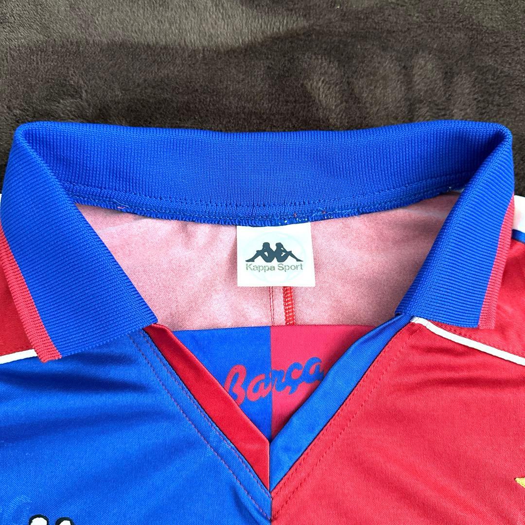 希少 国産品 Kappa 92-95 FCバルセロナ ユニフォーム 19 古着
