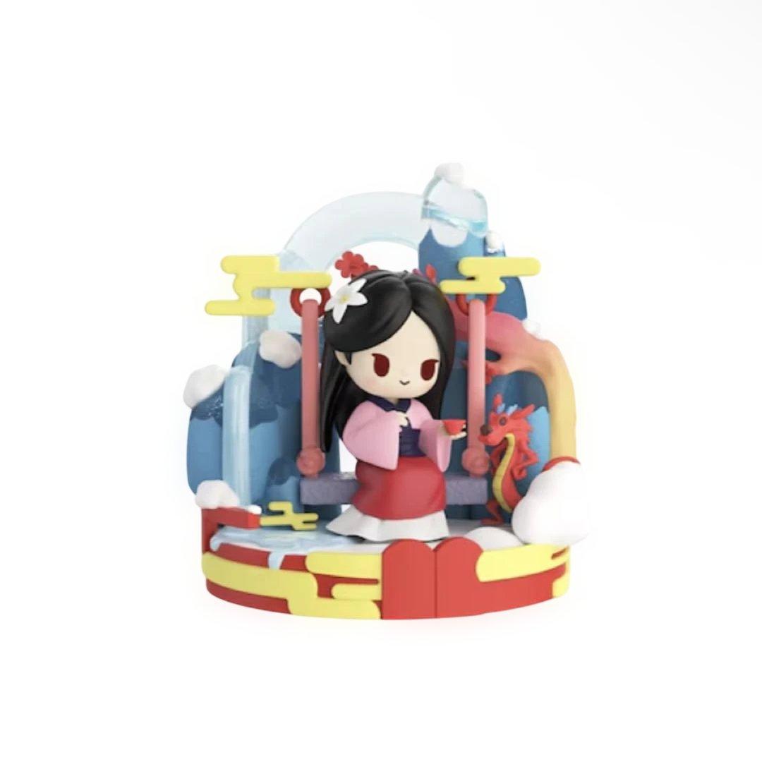 全種類セットディズニー プリンセス D-Baby お花のブランコ52TOYS