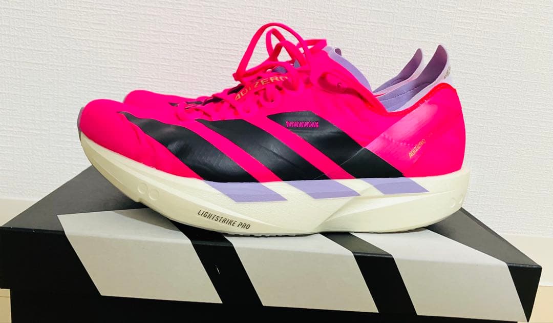 ADIZERO TAKUMI SEN 11ピンク 25.5cm