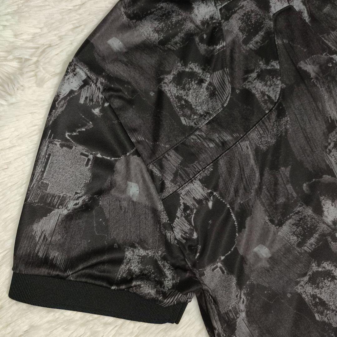 美品 J.LINDEBERG size M ゴルフウェア ポロシャツ 総柄