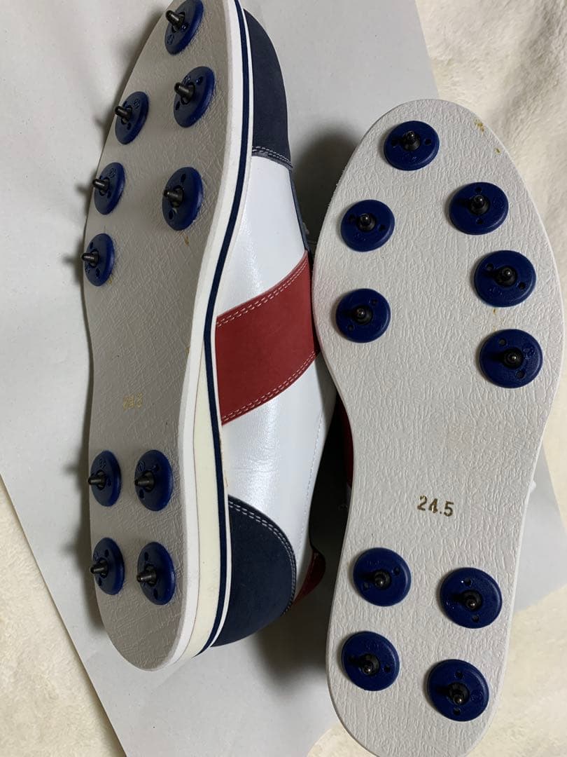 希少❤︎【BENETTON GOLF 】カジュアルゴルフシューズ　24.5cm