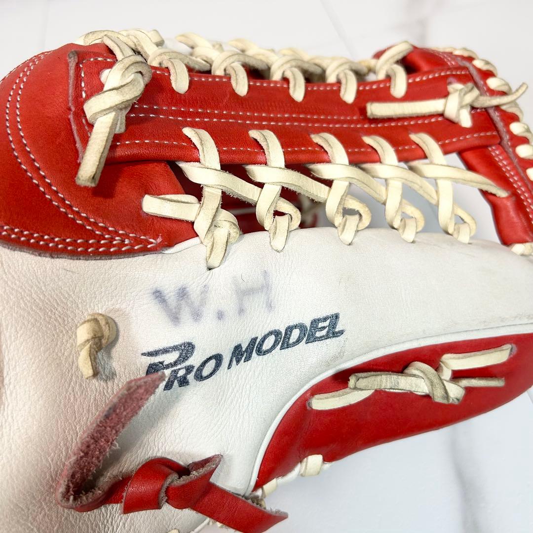 ZETT PRO MODEL 外野手用　右　赤星モデル　グローブ　軟式