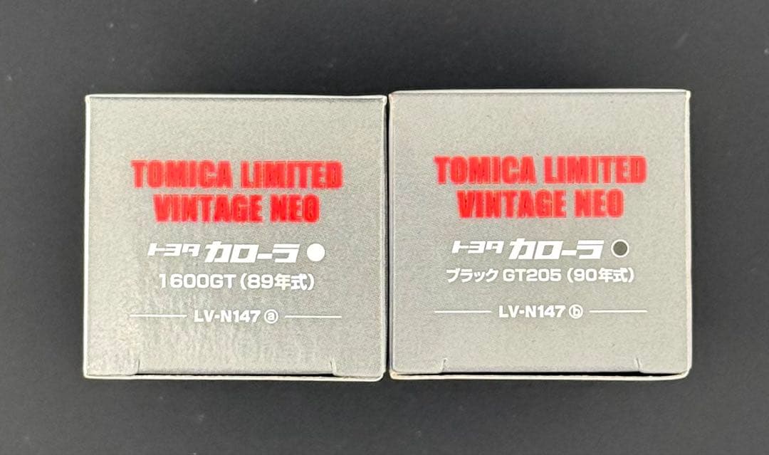 【新品】TOMICALIMITEDVINTAGENEOトヨタカローラ 2台セット