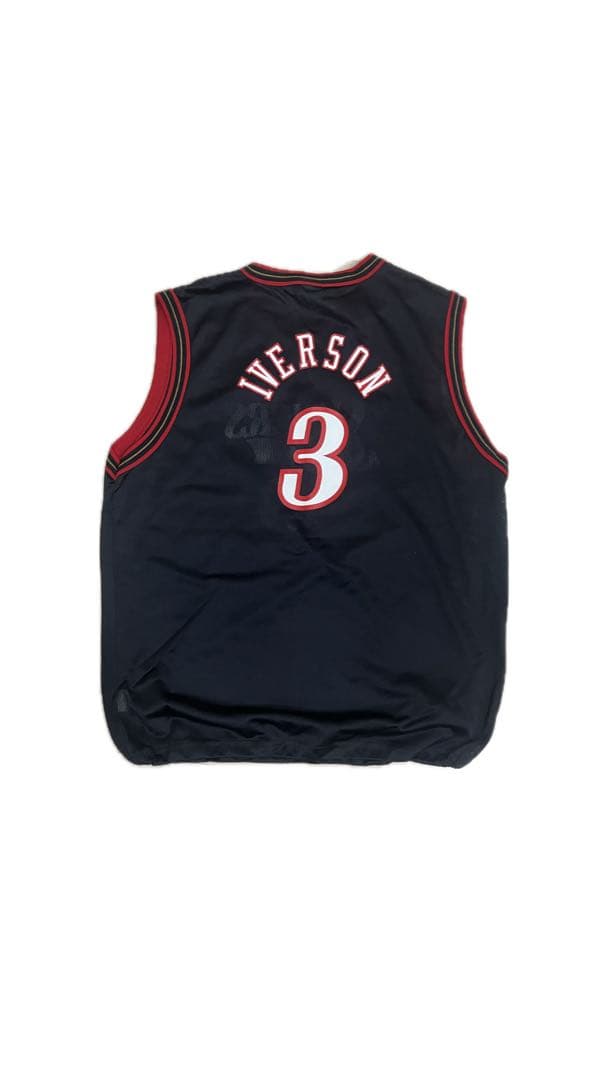 90s Champion シクサーズ アレン・アイバーソン ユニフォーム NBA